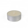 Jeco CTM-002-12 Mega Oversized Tealights Ivory - 144 Piece