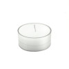 Jeco CTZ-003-12 Tealight Candles Clear White - 600 Piece