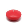 Jeco CFZ-051-12 3 in. Floating Candles Ruby Red - 144 Piece