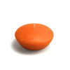Jeco CFZ-050-12 3 in. Floating Candles Orange - 144 Piece