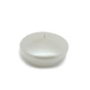 Jeco CFZ-076-12 3 in. Floating Candles Pearl White - 144 Piece
