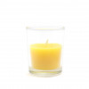 Jeco CVC-021-8 Citronella Round Glass Votive Candles Yellow - 96 Piece