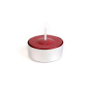 Jeco CTZ-042-12 Metallic Tealight Candles Red - 600 Piece