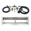 Tretco 24 in. Stainless Steel Drop-In Rectangular Burner Kit Liquid Propane