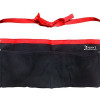 Zenport Industries 17 x 8.25 in. 2-Pocket Canvas Apron, with Border, Black & Red - Pack of 20