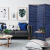 Screen Gems 3 Panel Shutter Screen Dark Blue