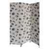 Screen Gems 47 x 71 in. 3 Panel Fabric Kaia Screen