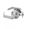 Yale Commercial Office Entry Augusta Lever Grade 1 Cylindrical Lock Less Cylinder Satin Chrome