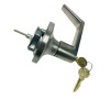 Yale 2.75 in. Backset Commercial Augusta Key in Lever Classroom Rose Exit Device Trim Satin Chrome