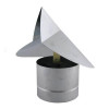 Mongoose Metals 10 in. Wind Directional Flue Cap with No Screen