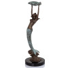 SPI Home 15 x 5 x 5 in. Mermaid with Tray Brass