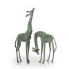 SPI Home Aluminum Treetopper Giraffes Garden Sculpture