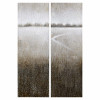 Listlessness Textured Metallic Hand Painted Wall Art by Martin Edwards
