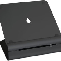 Rain Design 12034 RAIN DESIGN ILEVEL2 ADJUSTABLE HEIGHT LAPTOP STAND - BLACK ILEVEL