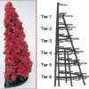 Creative Displays - 6.5ft Half Round Tree Rack