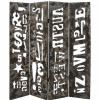 Screen Gems Distressed Wooden Room Divider