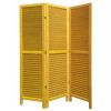 Screen Gems 3 Panel Shutter Room Divider
