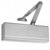 Standard Arm Powerglide Cast Iron Door Closer with Thru Bolts Sprayed Aluminum Enamel