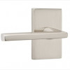 Helios Lever Privacy with Square Rose & CF Mechanism, Satin Nickel