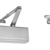 Heavy Duty Parallel Arm Powerglide Door Closer with Thru Bolts Sprayed Aluminum Enamel