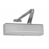 Heavy Duty Parallel Arm Powerglide Adjustable Door Closer with Thru Bolts Sprayed Aluminum Enamel
