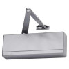 Universal Arm Package Powerglide Cast Iron Door Closer with Thru Bolts Sprayed Aluminum Enamel