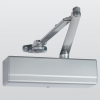 Compression Stop Heavy Duty Arm Door Closer with Thru Bolts Sprayed Aluminum Enamel