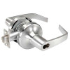 Commercial Office Entry Augusta Lever Grade 1 Cylindrical Lock with Small Format Interchangeable Core Prep Satin Chrome