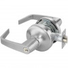 Commercial Storeroom Augusta Lever Grade 1 Cylindrical Lock with Para Keyway Satin Chrome
