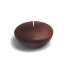 CFZ-063-12-0 3 in. Floating Candles Brown - 144 Piece