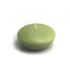 CFZ-059-12-0 3 in. Floating Candles Sage Green - 144 Piece