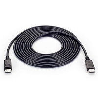 Black Box VCB-DP2-0015-MM-R2 DISPLAYPORT 1.2 CABLE WITH LATCHES - MALE/MALE, 4K 60HZ, 15-FT. (4.6-M)