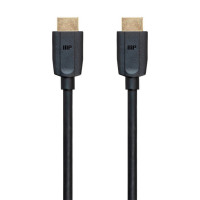 Monoprice 43220 MONOPRICE 8K ULTRA HIGH SPEED HDMI CABLE_ 48GBPS_ BLACK_ 15FT