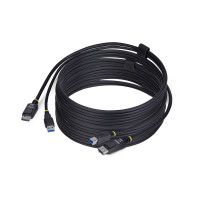 Startech DU12210-KVM-CABLE 10FT (3M) DISPLAYPORT AND USB 5GBPS KVM CABLE, 4K 60HZ, DP 1.2 AND USB COMBO CAB