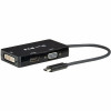 Eaton U444-06NHDV4K6B EATON TRIPP LITE SERIES USB C MULTIPORT ADAPTER M/3XF 4K60HZ HDMI 1080P VGA + DV