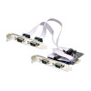 Startech PS74ADF-SERIAL-CARD 4-PORT SERIAL PCIE CARD - PCI EXPRESS RS232/RS422/RS485 CARD
