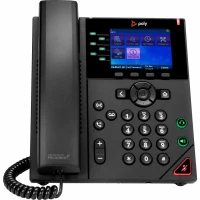 HP 89K70AA#ABA POLY OBI VVX 350 6-LINE IP PHONE AND POE-ENABLED WITH POWER SUPPLY US