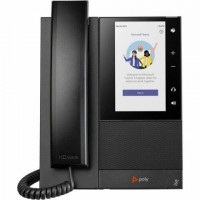 HP 849A5AA#ABA POLY CCX 505 BUSINESS MEDIA PHONE FOR MICROSOFT TEAMS AND POE-ENABLED GSA/TAA US