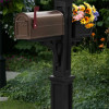 5830B Westbrook Plus Mailbox Post- Black