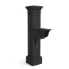 5805B Liberty Mailbox Post- Black