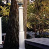 Finial Top Lantern Post w. Fluted Base