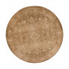 7 ft. 7 in. Round Polypropylene Beige Area Rug