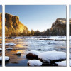 3-Panel Photo On Canvas