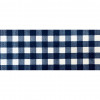 2 x 6 ft. Navy & White Buffalo Plaid Washable Runner Rug