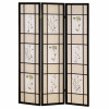 3 Panel Shoji Screen - Black