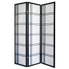 Girard 3-Panel Room Divider - Black