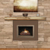 48 in. Acacia or Mantel Shelf with Natural & Distressing