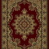 1191-2212-BURGUNDY Castello Rectangular Burgundy Traditional Italy Area Rug 7 ft. 9 in. W x 11 ft. H