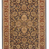 1305-1141-NAVY Noble Rectangular Navy Blue Traditional Italy Area Rug 5 ft. 5 in. W x 8 ft. 3 in. H