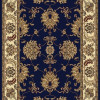 1330-1241-NAVY Noble Rectangular Navy Blue Traditional Italy Area Rug 5 ft. 5 in. W x 8 ft. 3 in. H